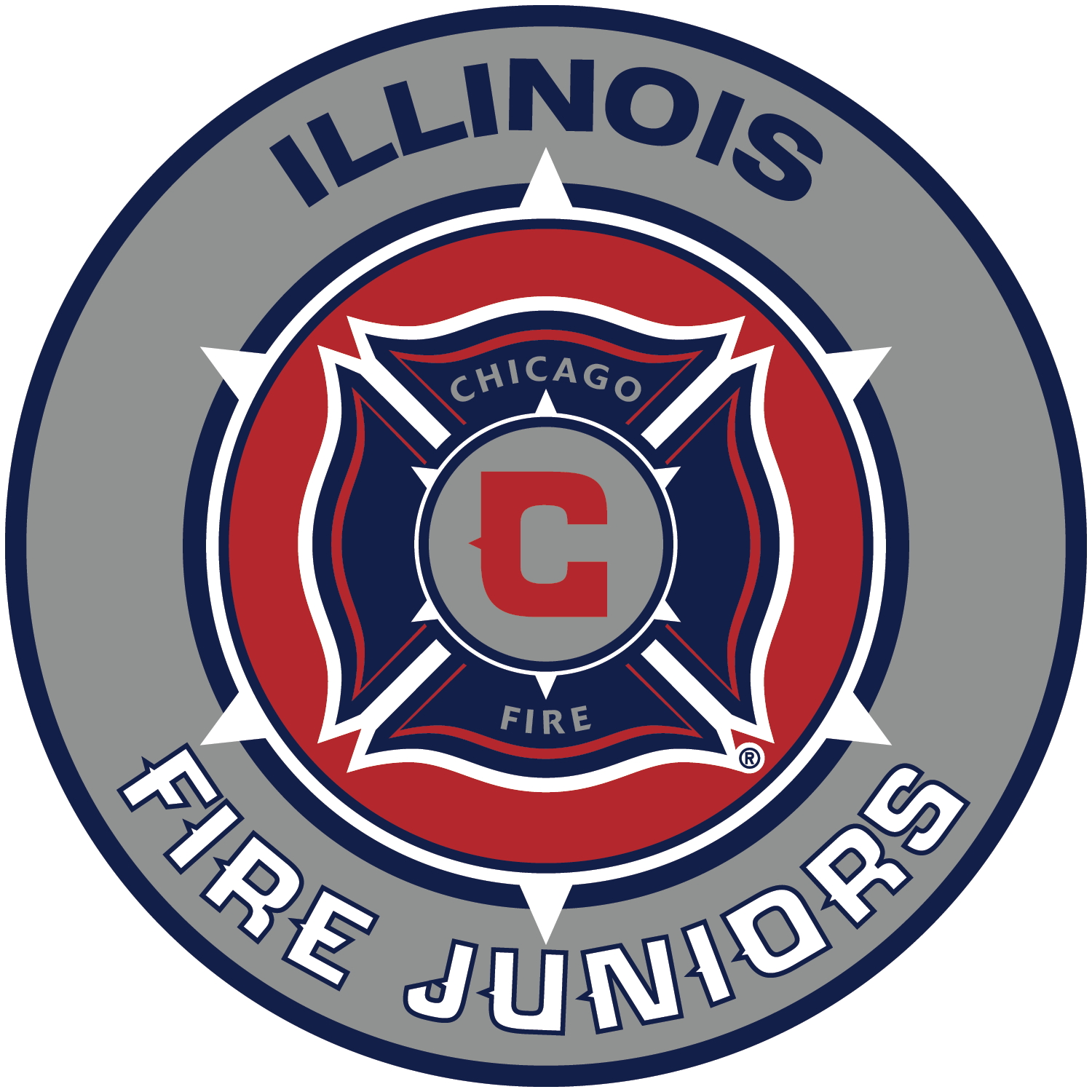 Illinois Fusion Partners With Chicago Fire Pcsl Rh - Chicago Fire Soccer Club 3x5 Banner Flag (1500x1500)