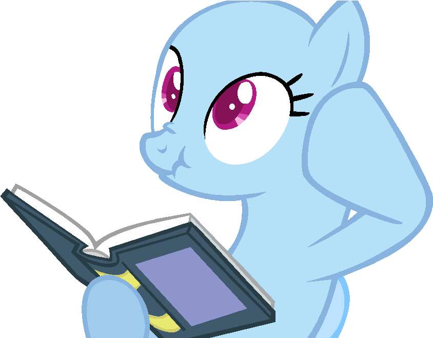 Mlp Base 146 That Mind Blowing Plot Twist - Reading Gif My Little Pony (963x658)