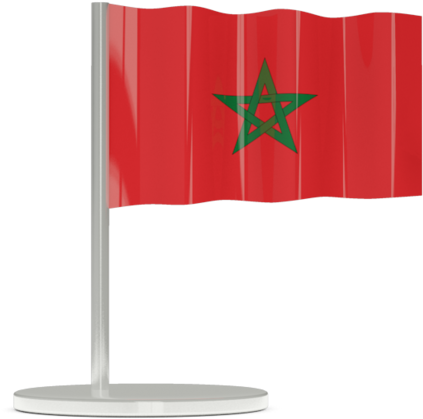 Morocco Flag Png Transparent Images Png All - French Guiana Flag Gif (640x480)