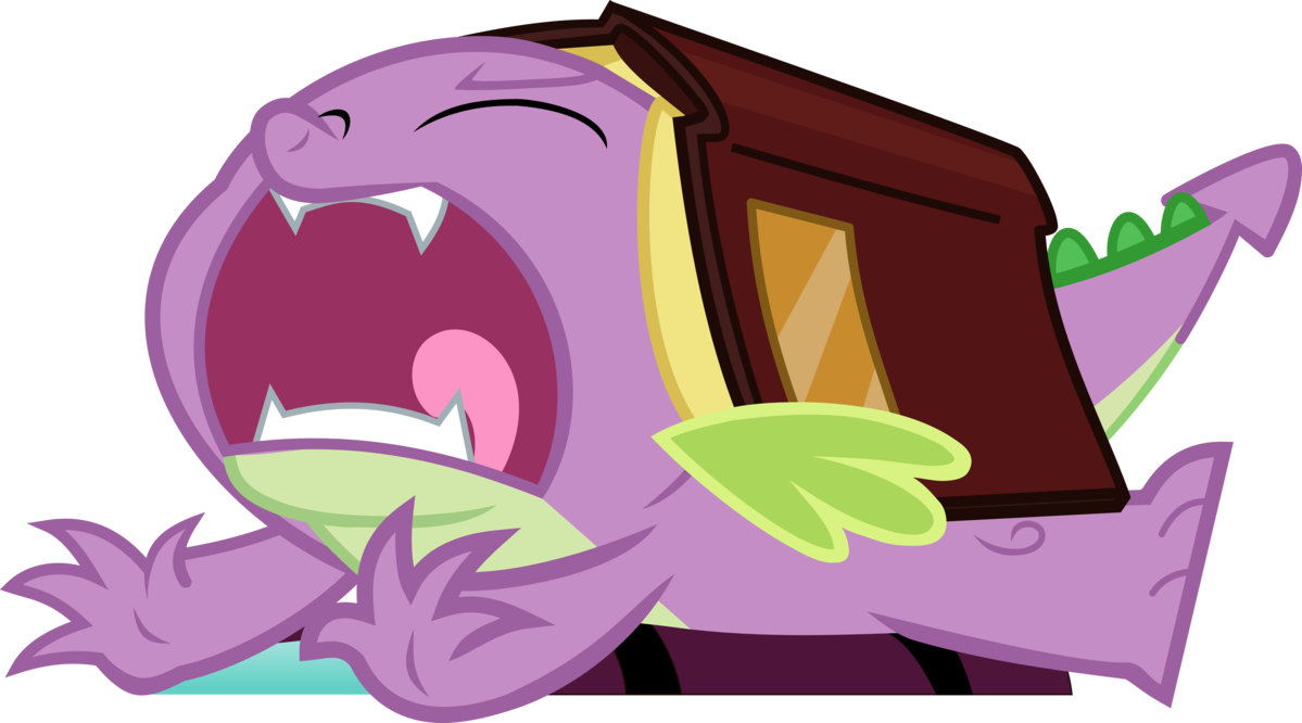 Awoken From Sleep By Animerge - Twilight And Spike Sleeping (1199x666)