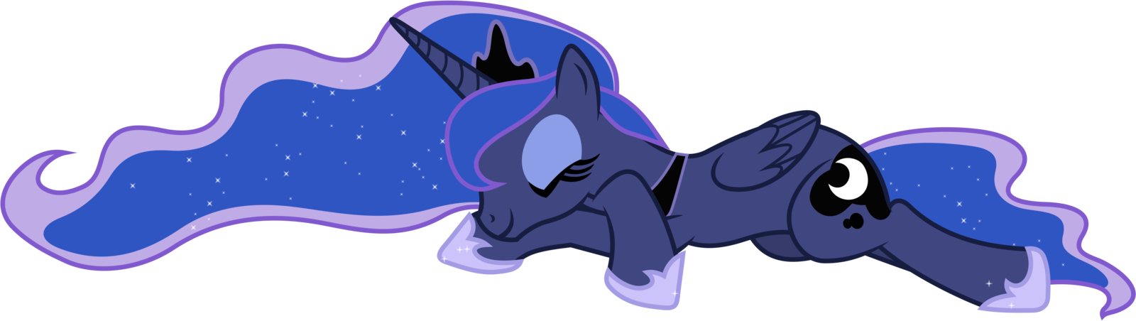 Princess - Mlp Fim Princess Luna (1600x452)