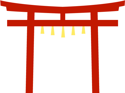 Free Clip Art - 鹿島 神宮 一 の 鳥居 (640x640)