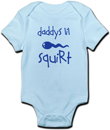 Daddys Lil Squirt Infant Bodysuit - Friends Quotes Baby Light Bodysuit (460x460)