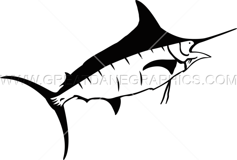 Funky Swordfish - Atlantic Blue Marlin (825x557)