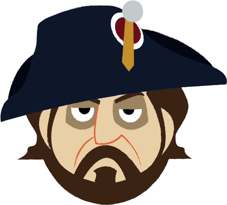 Kubrick Napoleon Icon By Jarvisrama99 - Claro (803x740)