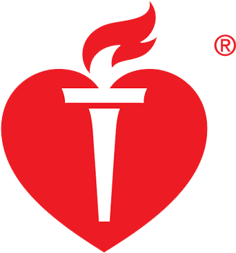 Adult Child Infant Cpr/aed - American Heart Association Symbol (364x400)