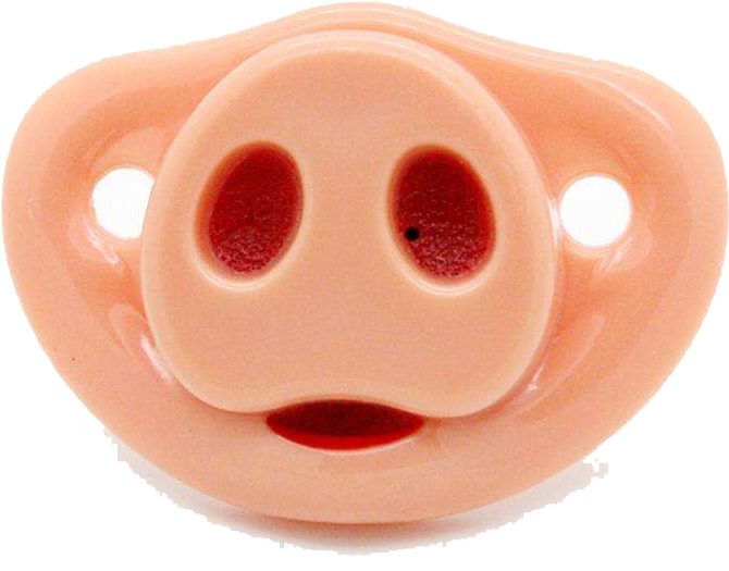 Domestic Pig Nose Pacifier Infant - Pacifier (900x900)