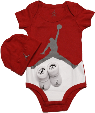 Air Jordan Infant Sets Bodysuit Layette Oneies - Layette (566x641)
