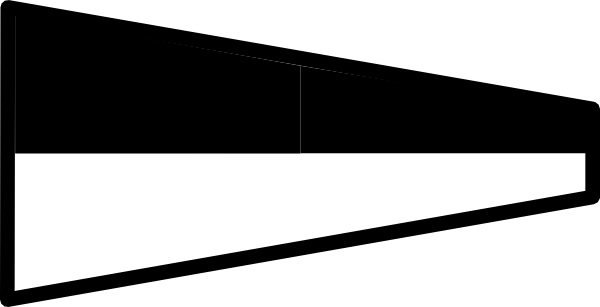 Free Vector International Maritime Signal Flag 6 Clip - Signal Flag 6 (2400x1257)
