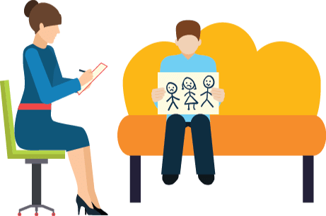 Child - Therapy - Opt - Art Therapy Clip Art (461x306)