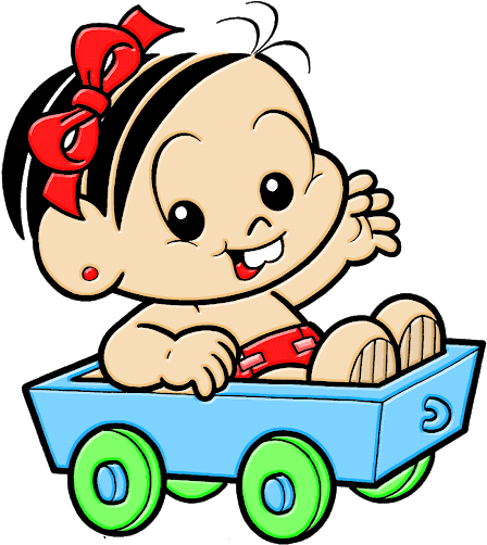 Reações - - Monica Baby Png (461x512)