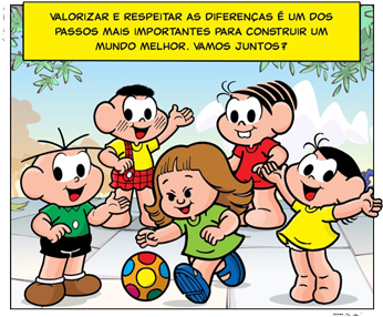 Interna Inclusao - Sindrome De Down Turma Da Monica (379x318)