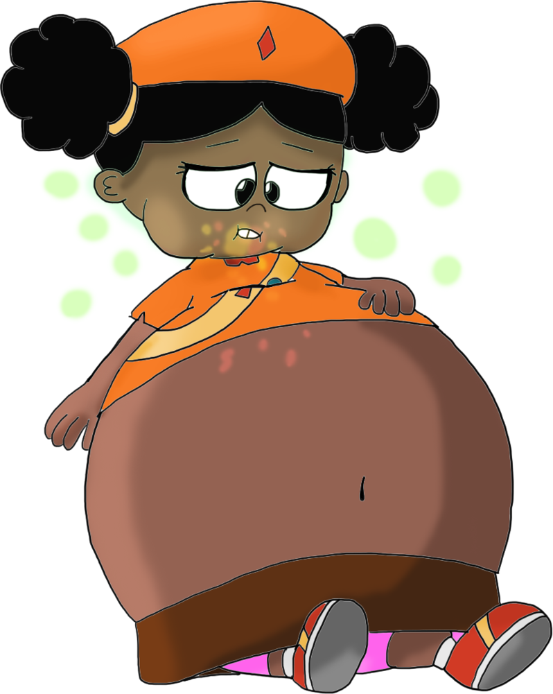 Holly Bloated By Juacoproductionsarts - Phineas And Ferb Holly (798x1001)