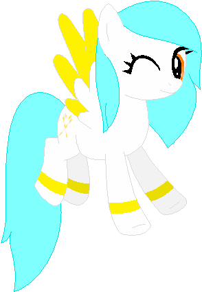 My New Pegasus Oc Holly Swirl By Lr-studios - Cartoon (321x443)