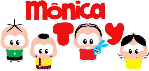 Turma Da Mônica Toy Png - Monica (520x258)