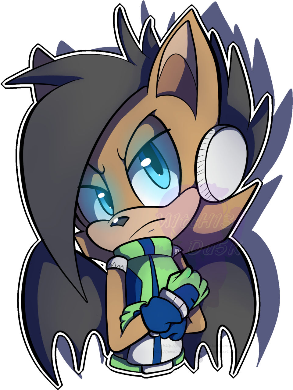 Zayne Bust By Galacticdo0dler - Cartoon (1024x1290)