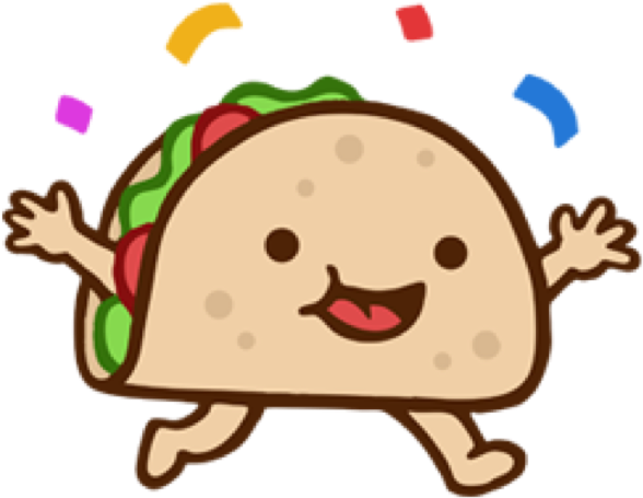 Silly Taco Sticker Pack Messages Sticker-3 - Silly Taco (618x618)