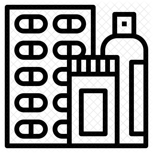 Medicine Icon - Vector Graphics (512x512)