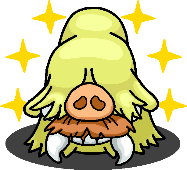 Shiny Piloswine Mustache Pig By Shawarmachine - Shiny Piloswine (650x650)