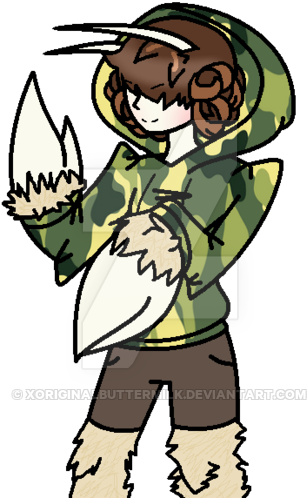 Gwen The Yeti Crab By Xoriginalbuttermilk - Cartoon (400x508)