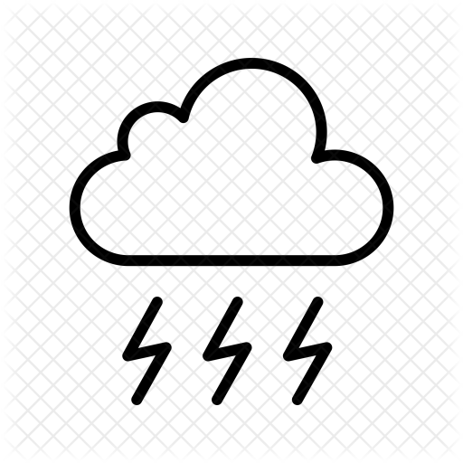 Strome, Bad, Weather, Cloud, Cloudy, Rain Icon - Cloud (512x512)