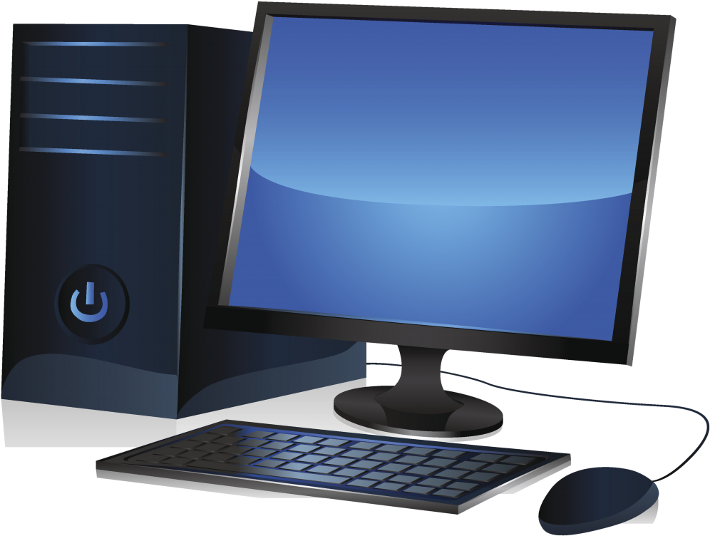 Desktop Computer Png File - Desktop Computer Set Png (1024x787)