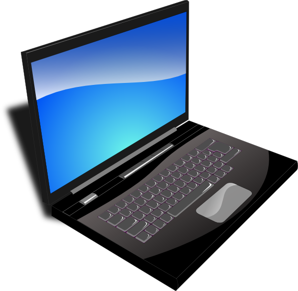 Laptop - Png - Laptop Png Clipart (600x586)