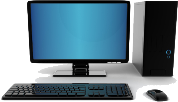 Desktop-computer - Different Types Of Computer (600x374)