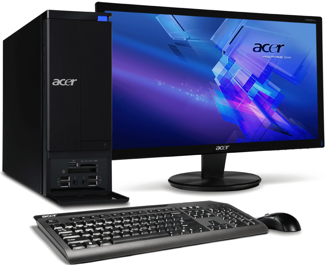 Desktop Computer Png Pic - Computer Image Hd Png (1130x943)