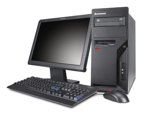 Desktop Computer Png Background Image - Lenovo Desktop Computer (500x500)