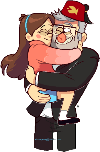 Bill Cipher Dipper Pines Grunkle Stan Cartoon - Drawing (500x667)