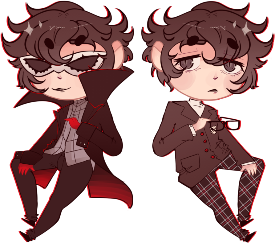 Persona 5 // Best Boy By Blindcosmos - Cartoon (978x816)