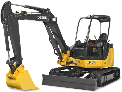 John Deere 50d Mini Excavator N 944881 2006 John Deere - John Deere 50d (642x462)