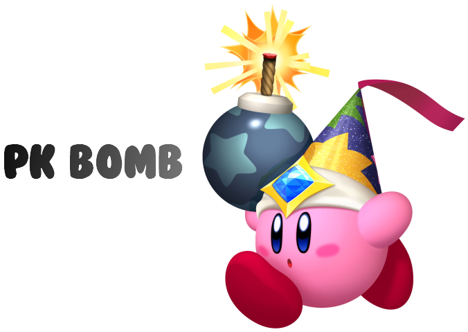 Pk Bomb By Orangecoatsale - Kirby Star Allies Kirby Bomb (700x487)