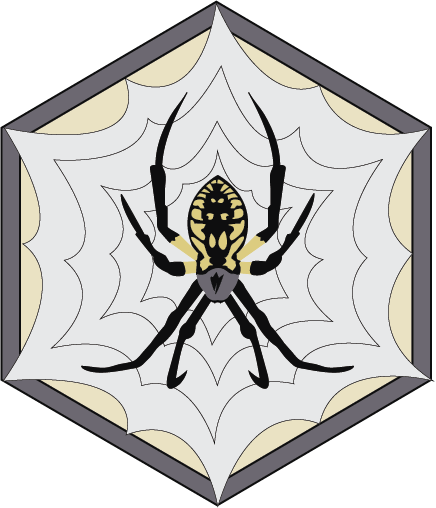 Arachnid Clipart Spider Body - Spider Web (436x508)