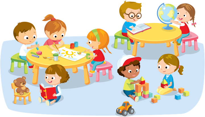 Day Care - Clipart Preschool Learning Centers (721x412)