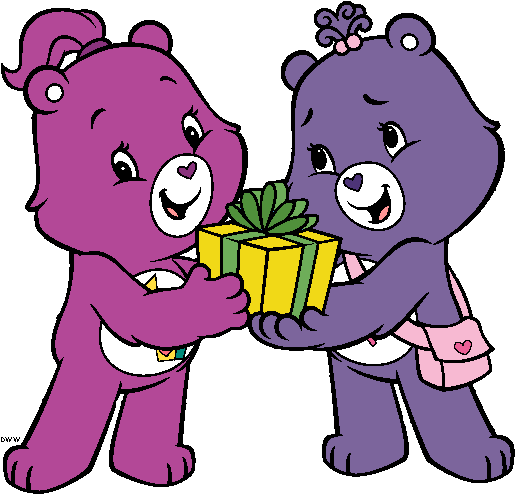 Care Bear Clip Art - Care Bears Adventures In Care A Lot Characters (527x496)