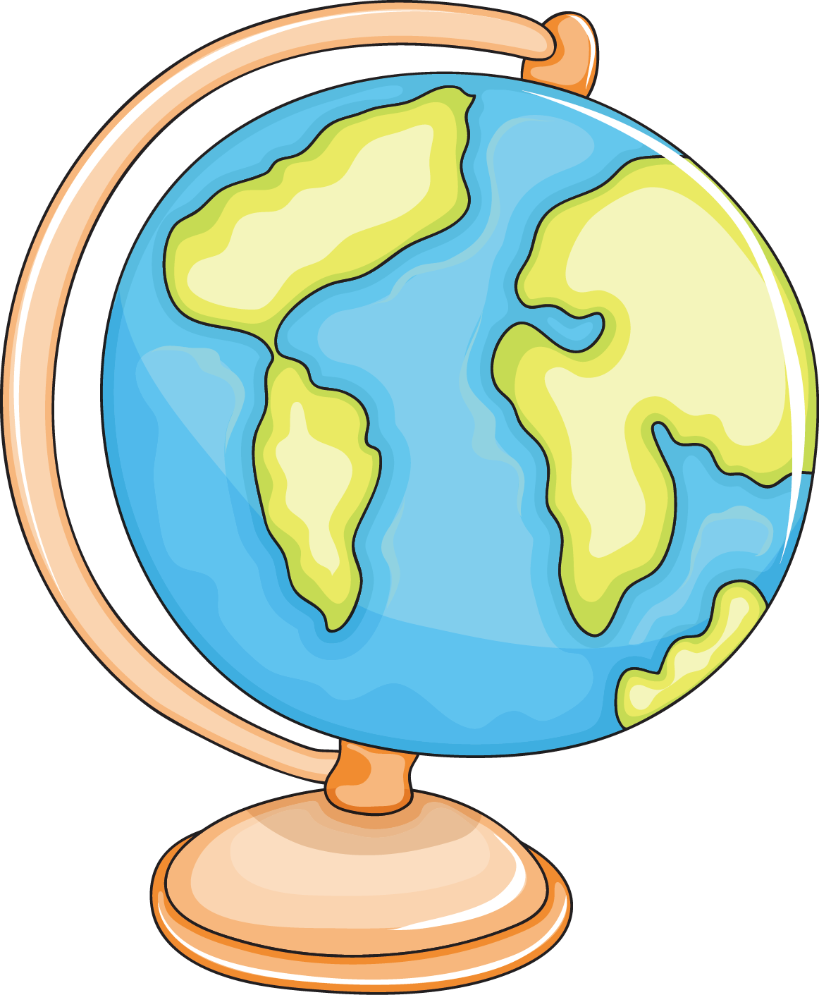 Globe Vector 1162*1411 Transprent Png Free Download - กรอบ ข้อความ โลก (1162x1411)
