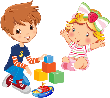 White Rock Daycare - Papel De Parede Moranguinho Baby (450x391)