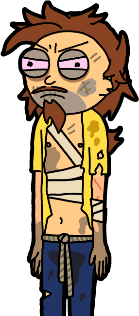 Hobo Morty - Hobo Morty (300x650)