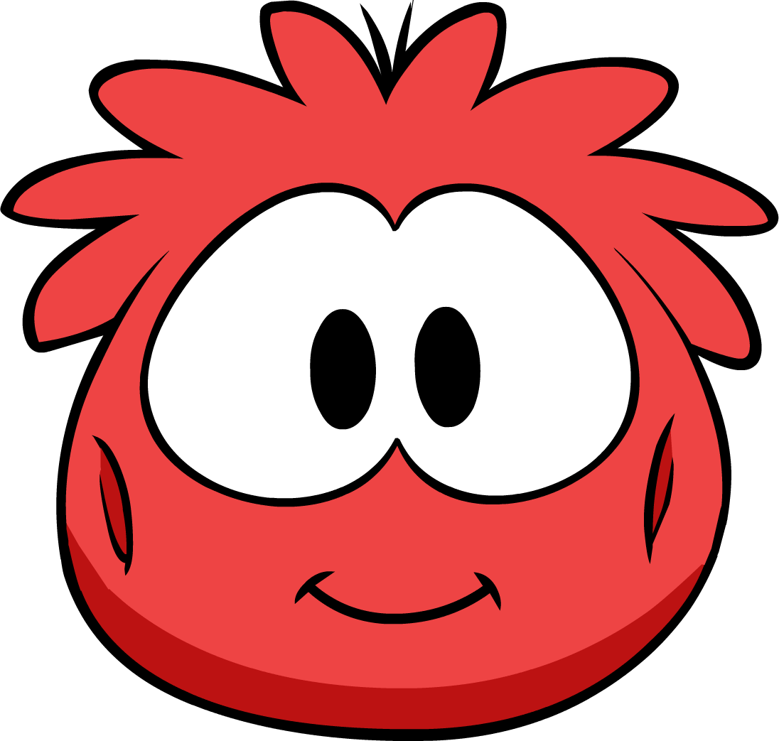 Red Club Penguin Puffle (1096x1043)