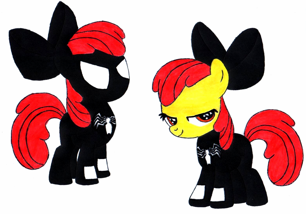 Apple Bloom, Marvel, Parody, Safe, Spider Man, The - Cartoon (1278x894)