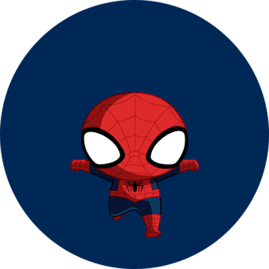 Spider-man - Style F - Spider-man (530x530)