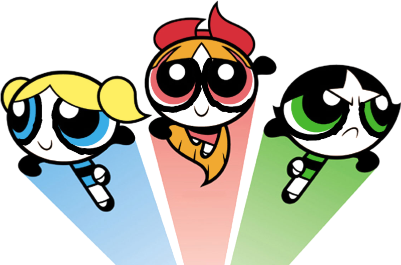 The Powerpuff Girls Together By Dimensions101 - Powerpuff Girls Glitter Gif (1024x683)