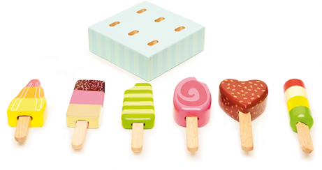 Le Toy Van Ice Lollies Wooden Play Food - Le Toy Van Honeybake Ice Lollies (460x460)