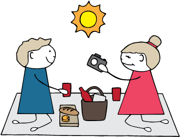 While Babysitting In A Hotel Or Somewhere Away From - Cartoon (452x692)