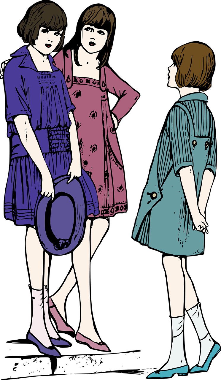 Color Colour Dress Fashion Girl Transparent Image - Illustration (745x1280)