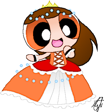 Source - - Powerpuff Girls Butterfly (355x380)