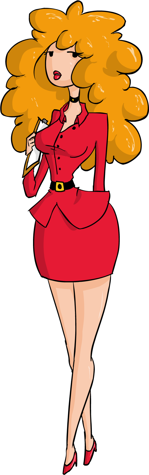 Free Mayor Powerpuff Girls - Mayor's Secretary In Powerpuff Girls (608x1920)