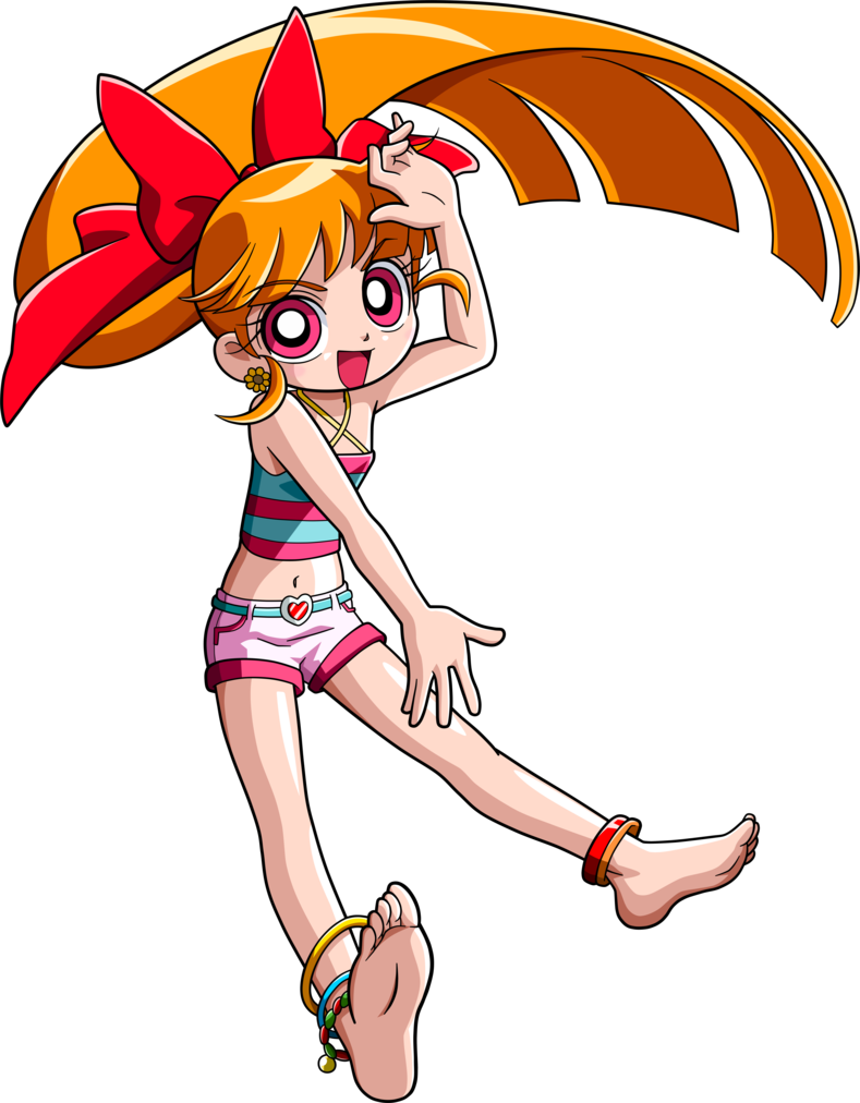 Powerpuff Girls Z Bombon Momoko Akatsutsumi By Krizeii-d6t7zqk - Powerpuff Girl Z Tickle (789x1012)